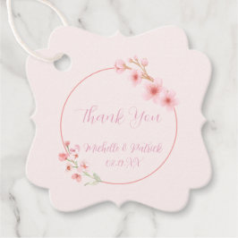 Favor-tag Bedankjes Labels