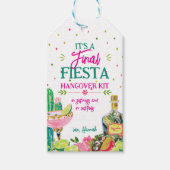 Favor Tag Eindfeest Hangover Kit Cadeaulabel (Voorkant)