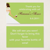 Favor-tag Visitekaartjes (Voorkant /achterkant)