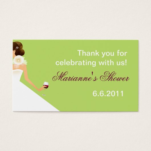 Favor-tag Visitekaartjes (Voorkant)