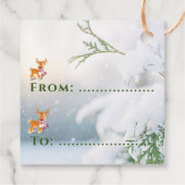 Favor Tags Bedankjes Labels (Achterkant)