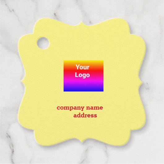 Favor Tags Bedankjes Labels (Voorkant)