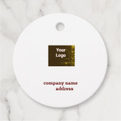 Favor Tags Bedankjes Labels (Voorkant)