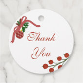 Favor Tags Bedankjes Labels (Voorkant)