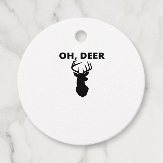 Favor Tags Bedankjes Labels (Voorkant)