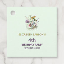 Favor Tags
