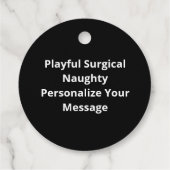 Favor Tags Bedankjes Labels (Achterkant)