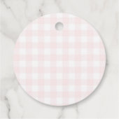 Favor Tags Bedankjes Labels (Achterkant)
