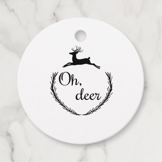 Favor Tags Bedankjes Labels (Voorkant)