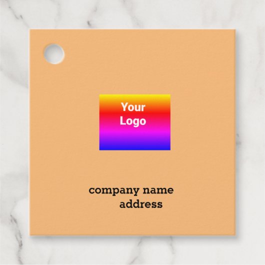 Favor Tags Bedankjes Labels (Voorkant)
