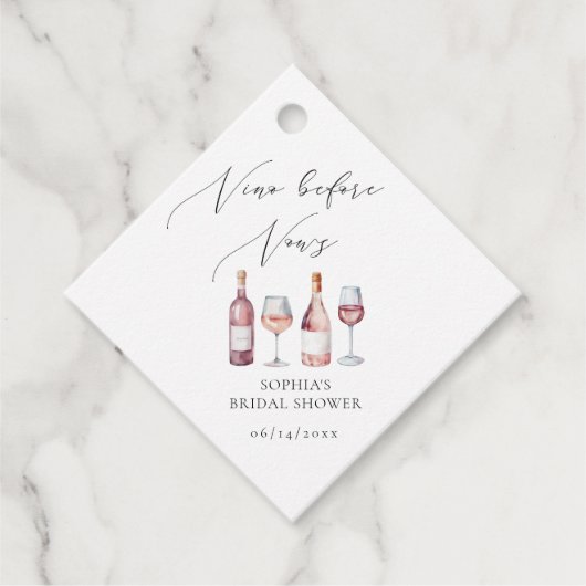 Favor Tags Bedankjes Labels (Voorkant)