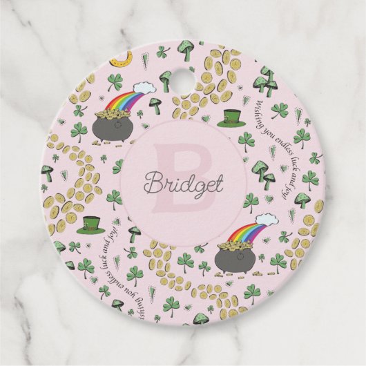 Favor Tags Bedankjes Labels (Voorkant)