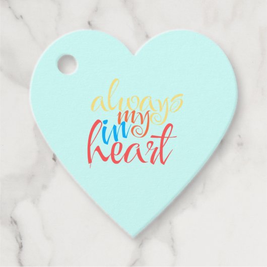 Favor Tags Bedankjes Labels (Voorkant)