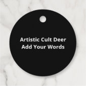 Favor Tags Bedankjes Labels (Achterkant)