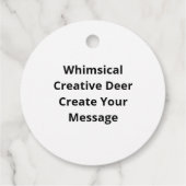 Favor Tags Bedankjes Labels (Achterkant)