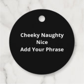 Favor Tags Bedankjes Labels (Achterkant)