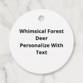 Favor Tags Bedankjes Labels (Achterkant)