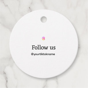 Favor Tags Bedankjes Labels