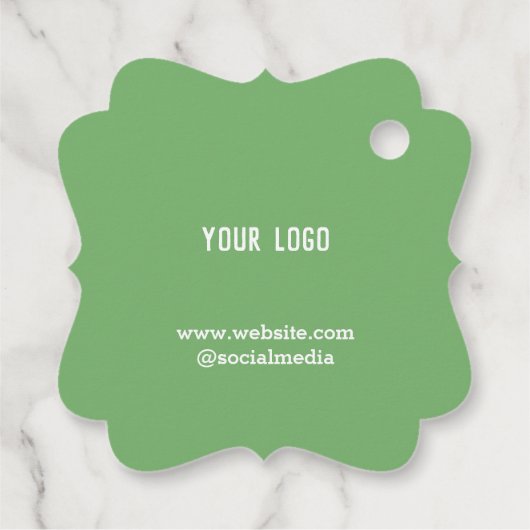 Favor Tags Bedankjes Labels (Achterkant)