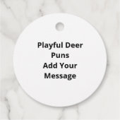 Favor Tags Bedankjes Labels (Achterkant)