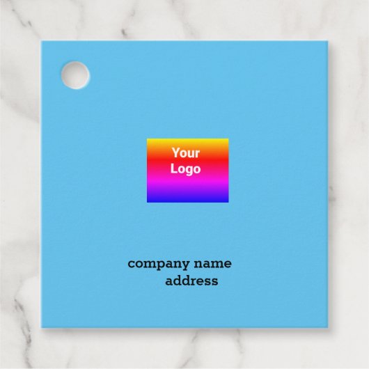 Favor Tags Bedankjes Labels (Voorkant)