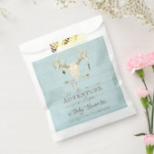 Favor Tassen Baby Jongen Douche BOHO Herten Pijl Bedankzakje (Gezegeld)