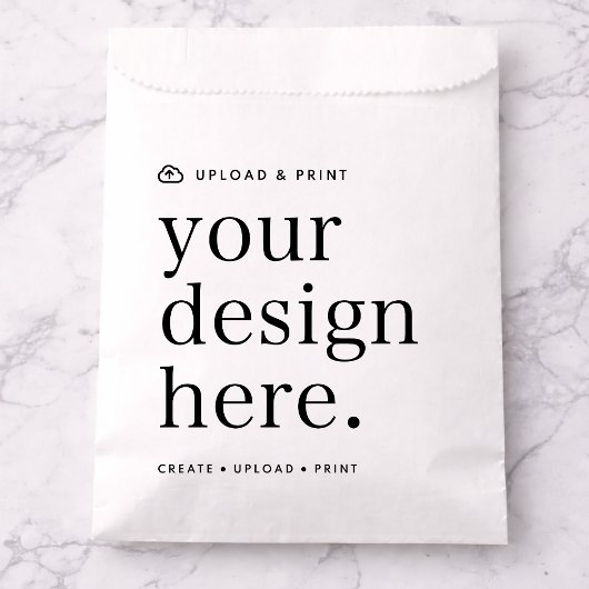 Favor Tassen Uw Ontwerp Uploaden Bedankzakje