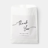 Favor-tassen voor Boho-bruiloft. Bedankzakje (Voorkant)