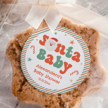 Favor voor Santa Baby babyborrel
