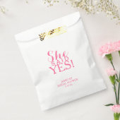 Favor Zak - Zij zei ja Bedankzakje (Gezegeld)