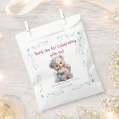 Favor Zakjes Teddybeer Babyshower (Geknipt)