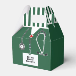 Favorbox voor afstuderen verpleegkunde bedankdoosjes