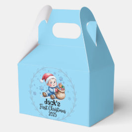 Favoriet Box-Baby's Eerste Kerstgunstboxen Bedankdoosjes