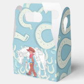 Favoriet Box Cowboy en paard Bedankdoosjes (Geopend)