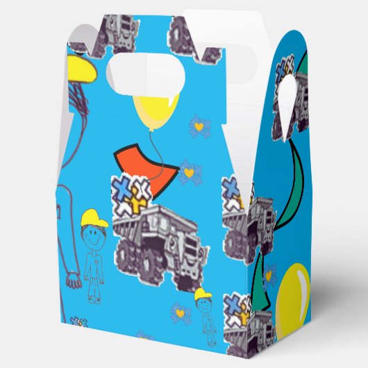 Favoriet Box -FIFO SON + DUMP TRUCK Bedankdoosjes (Geopend)