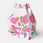 Favoriet Box Lollipop Flower Bedankdoosjes (Achterkant)