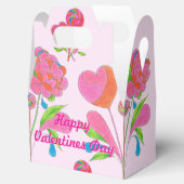 Favoriet Box Lollipop Flower Bedankdoosjes (Geopend)