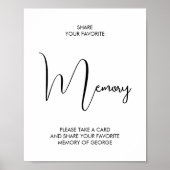 Favoriet Geheugen Memorial Keepsake begrafenis Mod Poster (Voorkant)