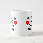 Favoriet kind grote koffiekop (Voorkant)