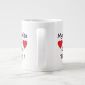 Favoriet kind grote koffiekop (Achterkant)