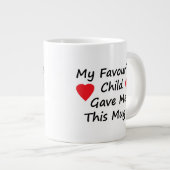 Favoriet kind grote koffiekop (Voorkant rechts)