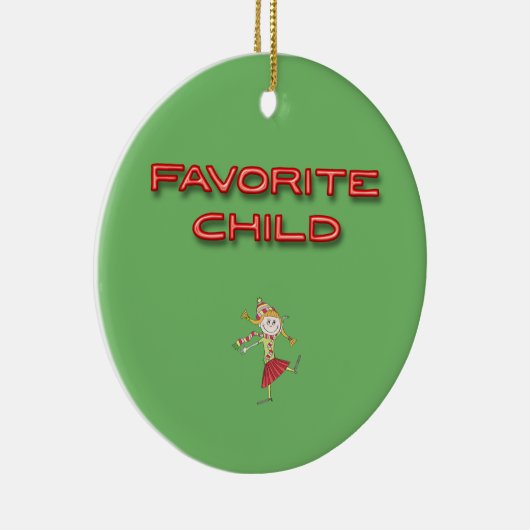 Favoriet kind keramisch ornament (Rechts)