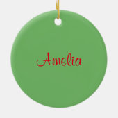 Favoriet kind keramisch ornament (Achterkant)