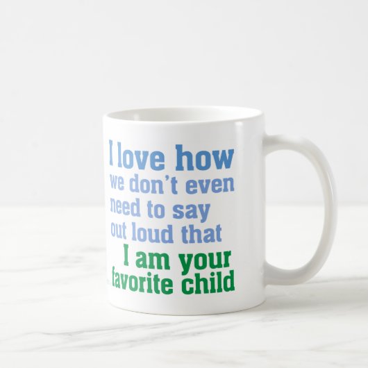 Favoriet kind koffiemok (Rechts)