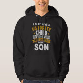 Favoriet kind Mijn zoon zeker het meest Hoodie (Voorkant)