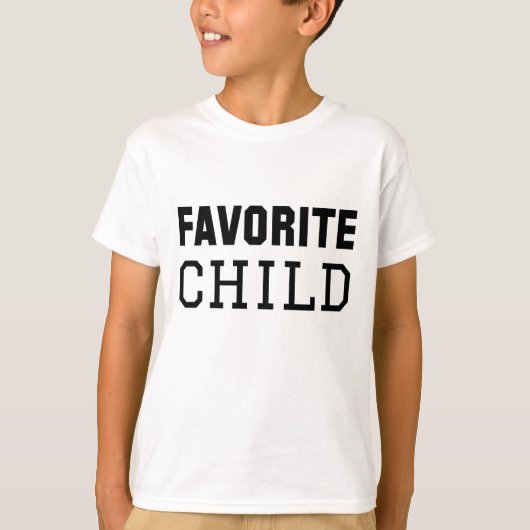 Favoriet kind t-shirt (Voorkant)