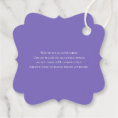 Favoriet label Roze Roze Abstracte Bloemen (Achterkant)