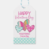 Favoriet label voor klaslokaal Valentijn Cadeaulabel (Achterkant)