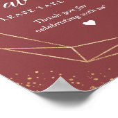 Favoriet, neem één Kaneelroze bloesem bloemen Poster (Hoek)