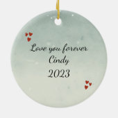 Favoriet Online Vind Beer Ornament Gepersonaliseer (Achterkant)